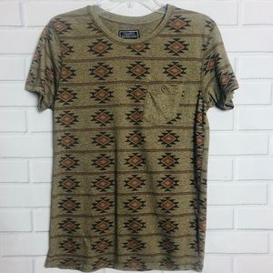 BOHO TRIBAL CREATIVE DESTRUCTION TEE w Pocket | Sm